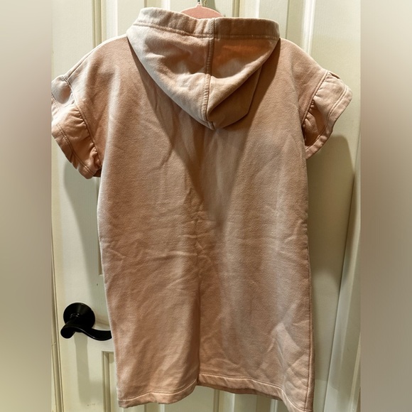 GYMBOREE LIKE NEW “WAVES FOR DAYS” HOODIE DRESS SZ S 5-6 - Picture 3 of 5